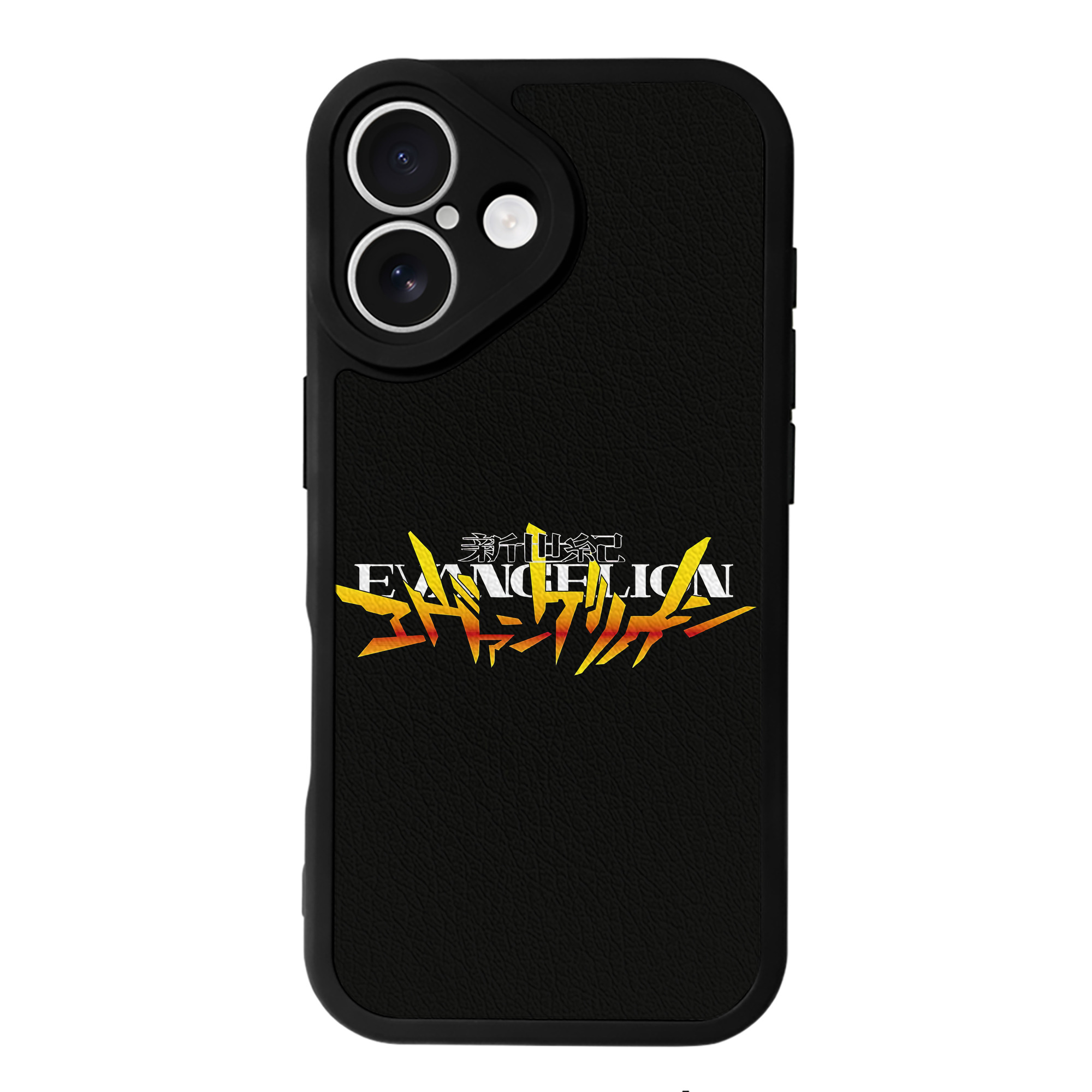 （画像用） EVA 新世紀エヴァンゲリオン 【iPhone 16シリーズ対応】シリコンスマホケース（レザー調） 材質：シリコン